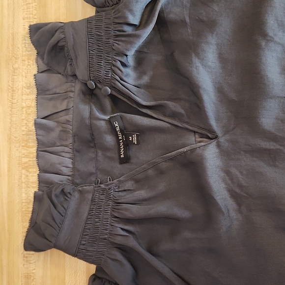 BANANA REPUBLIC FIT-AND-FLARE MIDI DRESS, size M - Picture 8 of 13